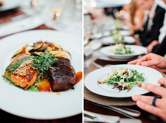 The Aisle Guide | Plated Dinner Service vs. Buffet—Which Is Right for You?