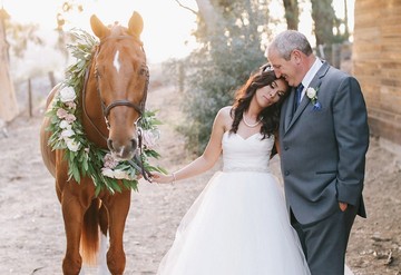 Romantic Equestrian Themed Wedding