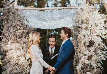 Boho-Chic Wedding in Claremont, California