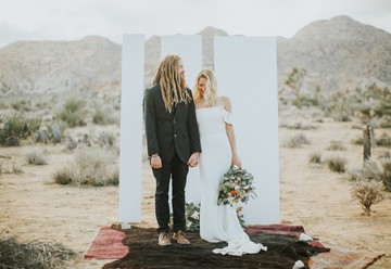 Boho Elopement in Joshua Tree