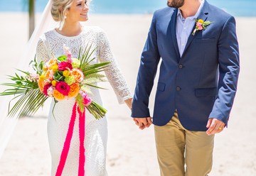 Coastal Citrus: A Palm Beach Destination Wedding