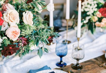 Organic Something Blue Wedding Inspiration